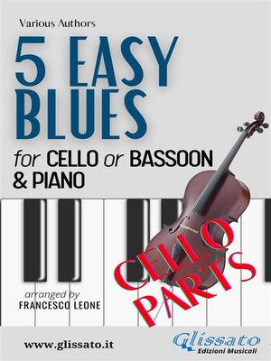cover image of 5 Easy Blues--Cello/Bassoon & Piano (Cello parts)